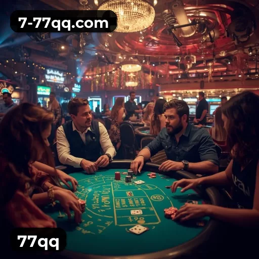 Cassino ao vivo 77qq com dealers brasileiros e streaming 4K