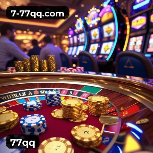 Plataforma 77qq — 99,94% uptime e PIX instantâneo